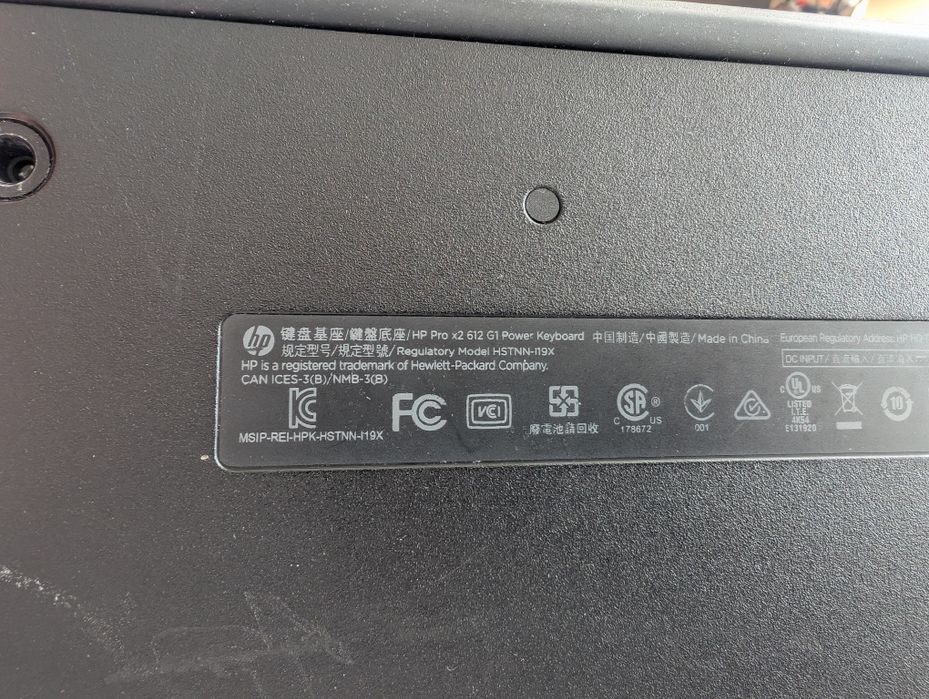 Portátil Híbrido HP Pro x2 612 G1 i5 Windows 11 Pro