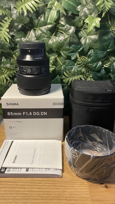 Sigma 85mm F1.4 DG DN Art (light version) SONY (NA CAIXA)