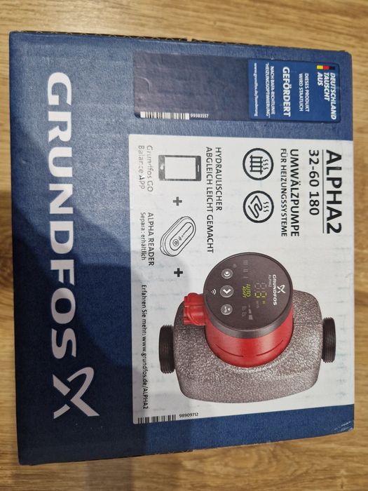 Grundfos Alpha2 32-60.180 pompa obiegowa do c.o.