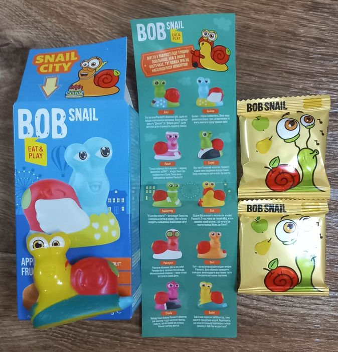 Іграшка равлик Боб Bob Snail