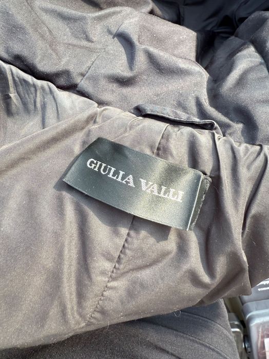 Пуховик Giulia Valli з хутром лисиці