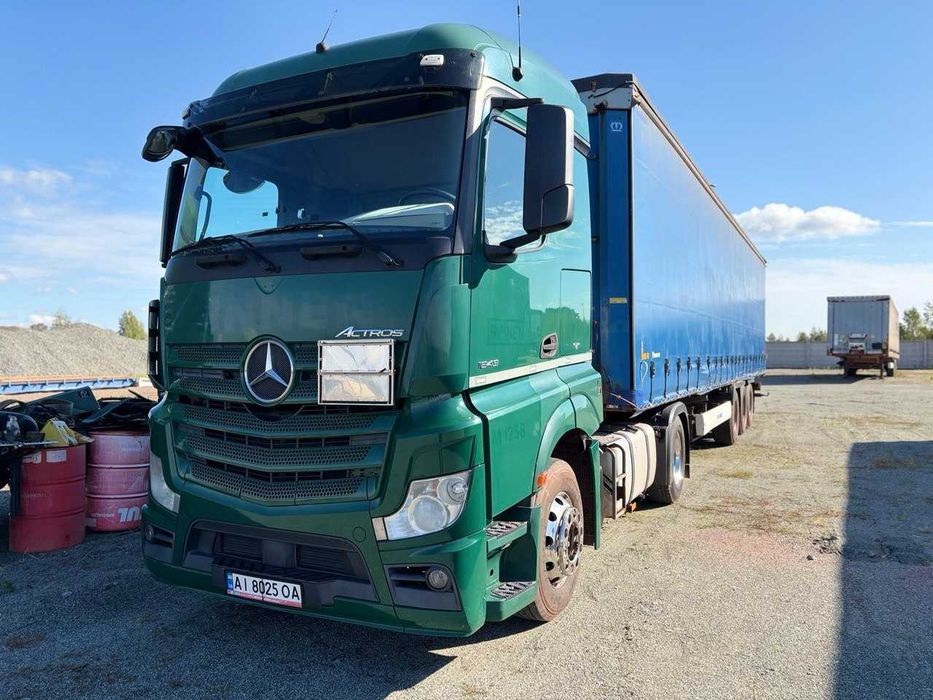 Комплект Mersedes-Benz Actros 1843 2015 + Krone SD 2012