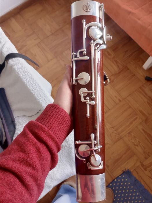Fagote Fox Renard 222 com chave de de mi adicionada na própria fábrica. Tudel heckel CC1