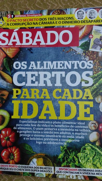 Revistas Magazine, Visão, História e Sábado