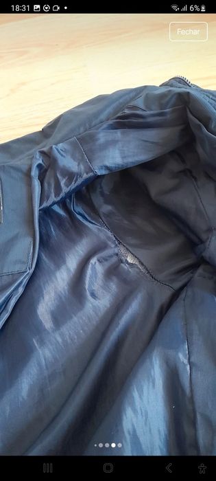 Casaco rapaz azul 11 e 12 anos