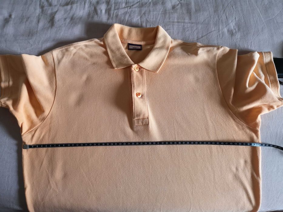 Polo laranja Emidio Tucci, tamanho L