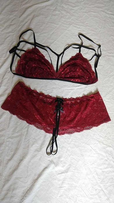 эротический сексуальный комплект белья с портупеей размер XL\XXL