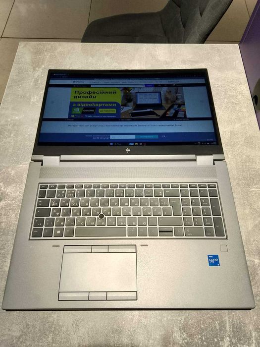 Ноутбук 17.3" HP ZBook Fury 17 G8 / i5-11500H / 32GB DDR4 / SSD 512GB / RTX A2000 / FHD IPS