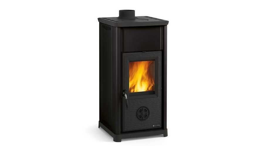 Piec na drewno z fajerką do gotowania La Nordica Tea 6,6 kW