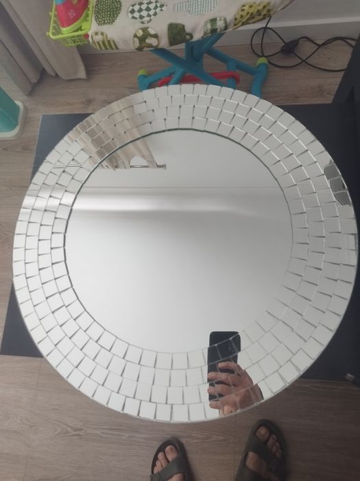 2 Espelhos IKEA redondos