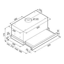 Nowy Okap VDB podszafkowy