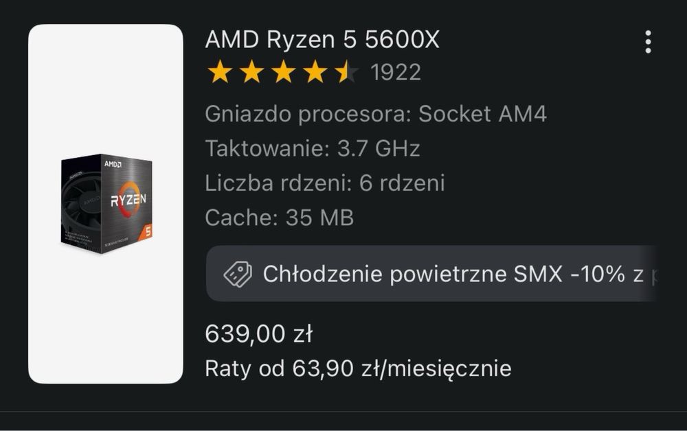 Procesor+płyta główna