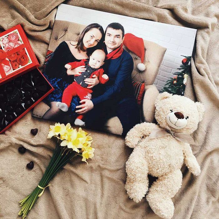 Печать фото картин на холсте. Портрет по фото. Интерьерные картины