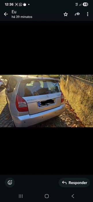 Cintroem C2 ano 2008 gasolina 105.000 km