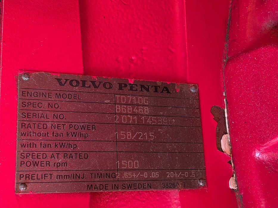 Gerador Volvo Penta 160kVA 230V/400V 50Hz (Valor Fixo)