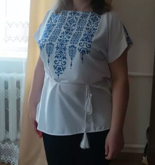 Вишиванка короткий рукав