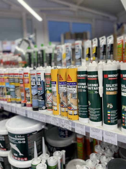 Герметики, рідкі цвяхи, силікони Mounter! Новинка! Краща ціна!