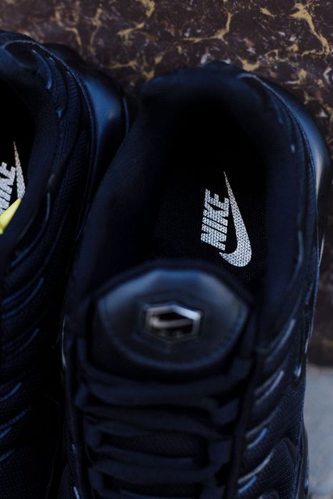 Кросівки Кроссовки Nike Air Max TN Black Чорний Чёрный Кросовки демісезон