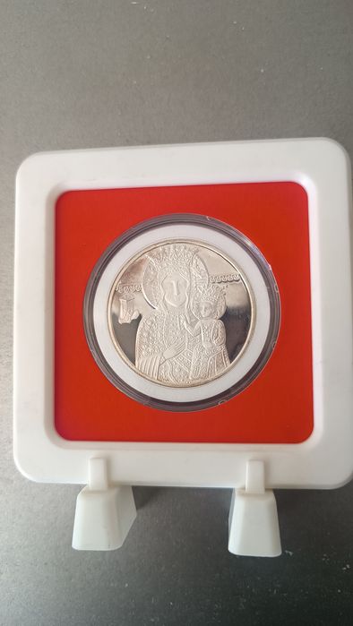 Srebrny numizmat Polska Jan Paweł II