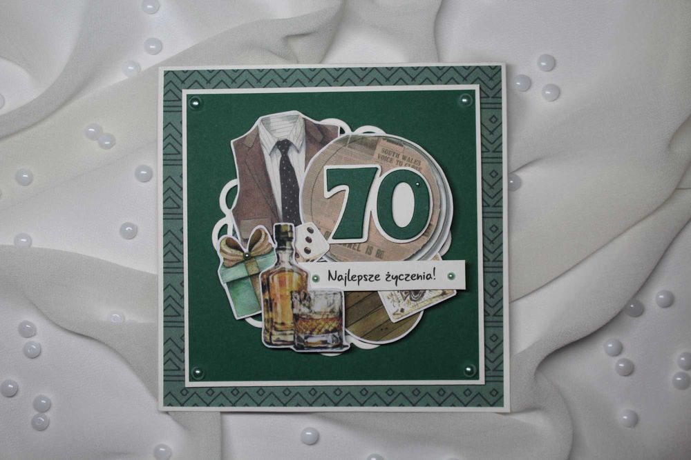 Kartka urodzinowa ręcznie robiona