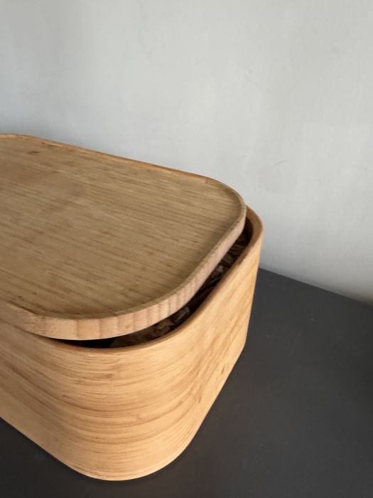Cesto de pão bambu