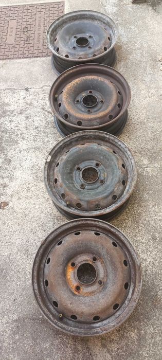 Jantes de ferro R13 Peugeot 106 - 4 unidades