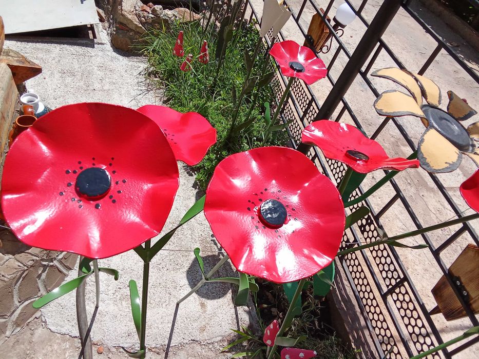 Садовый декор дерево,металл