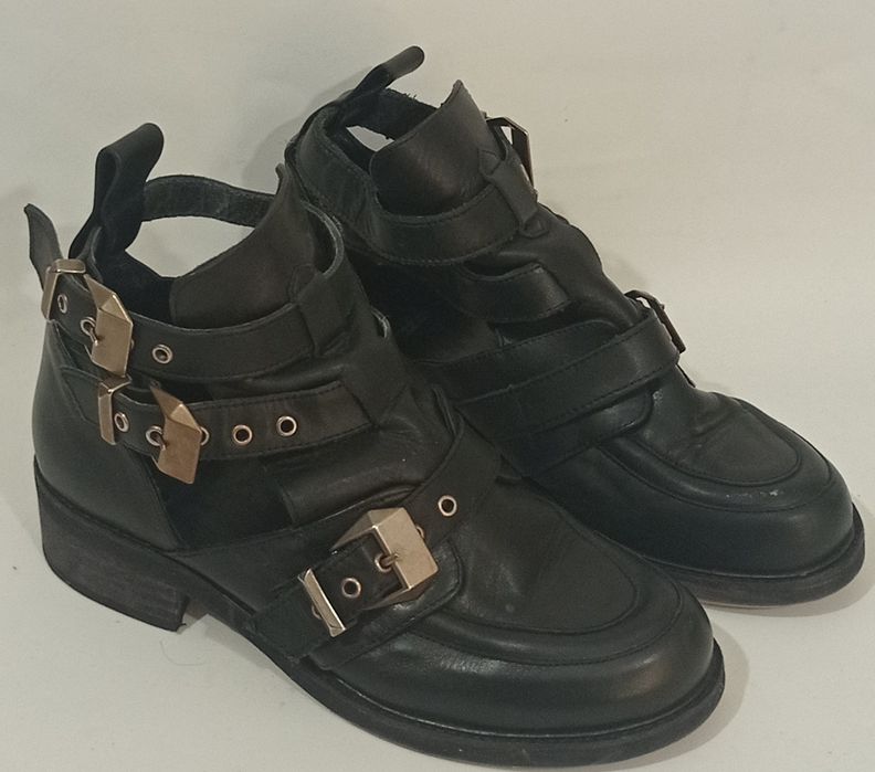 Buty damskie skórzane 39