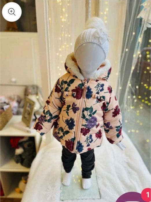 Зимняя куртка на сінтапоні rocka bye baby boutique
