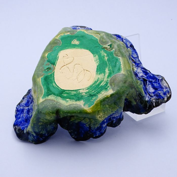 ceramika autorska piękna sygnowana patera misa