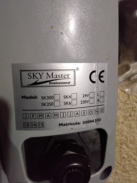 Kit automatismo para portão de batentes Skymaster SK350 24V