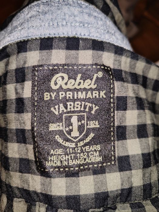 Koszula chłopięca w kratę Rebel by Primark 152cm