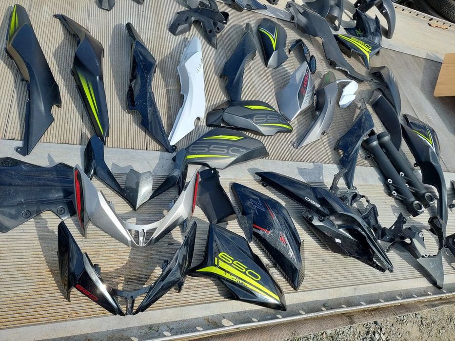 kawasaki z650 błotnik owiewka czasza ogon lusterko