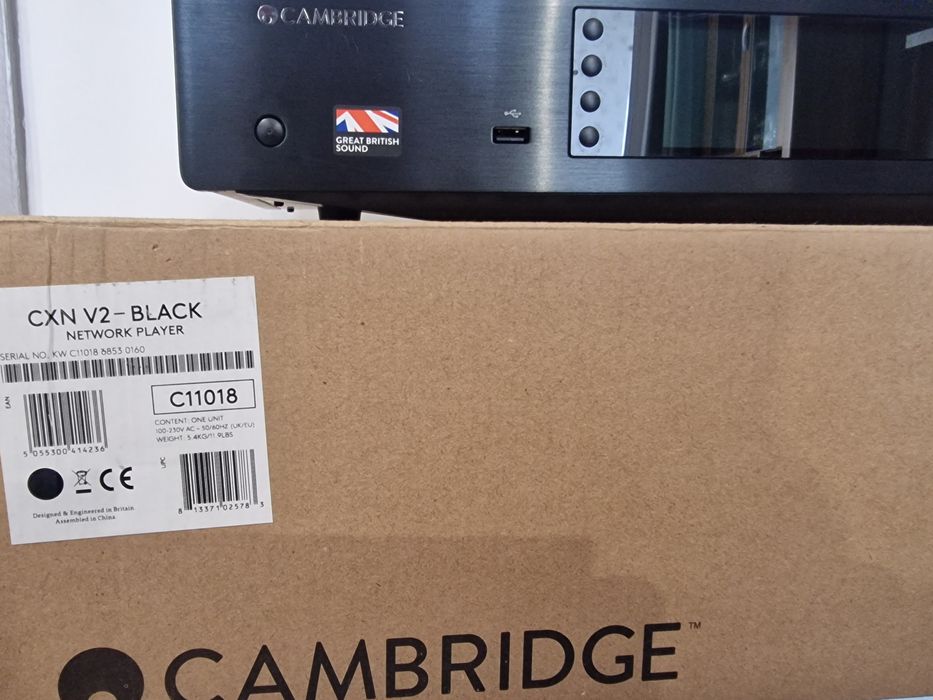 Cambridge Audio CXN V2 czarny.
