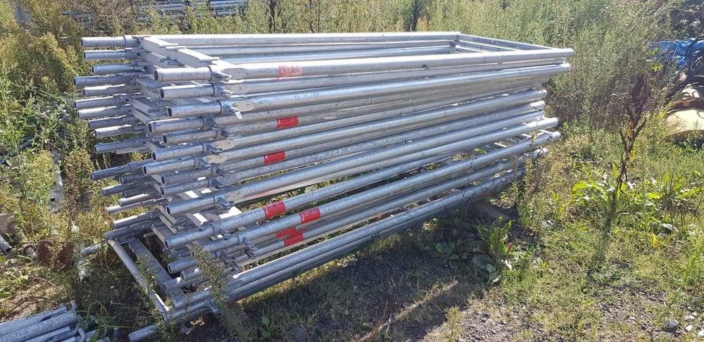 Rusztowanie ramowe Plettac Distribution – stan praktycznie jak nowe