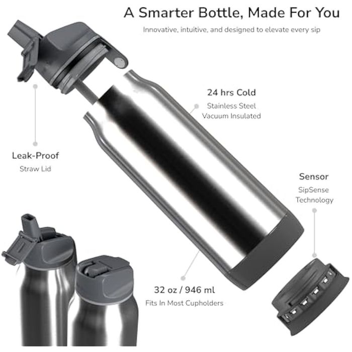 Garrafa de água inteligente Hidrate Spark PRO