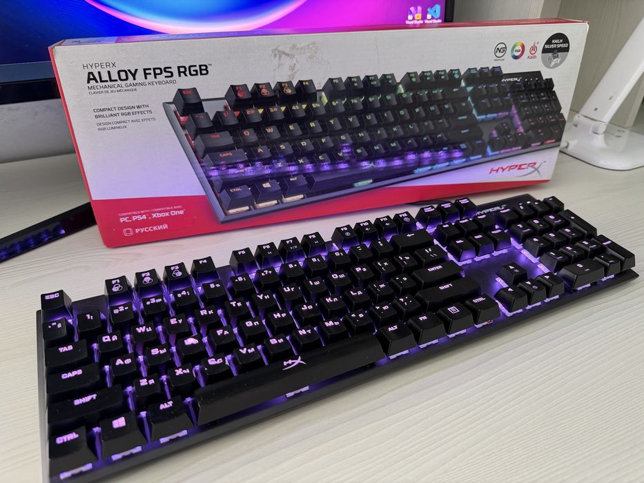 Клавіатура HyperX alloy fps rgb