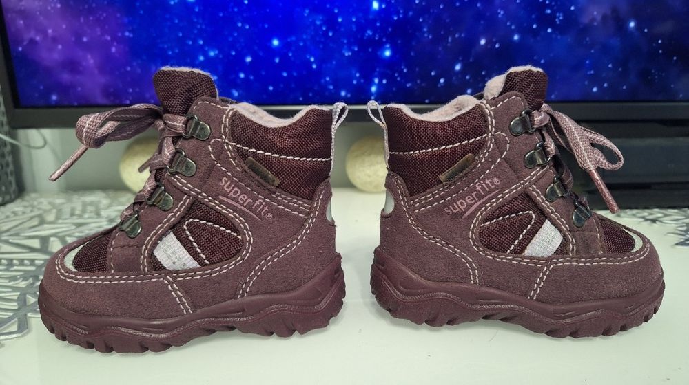 Buty zimowe śniegowce kozaki Gore-tex Superfit rozm.20