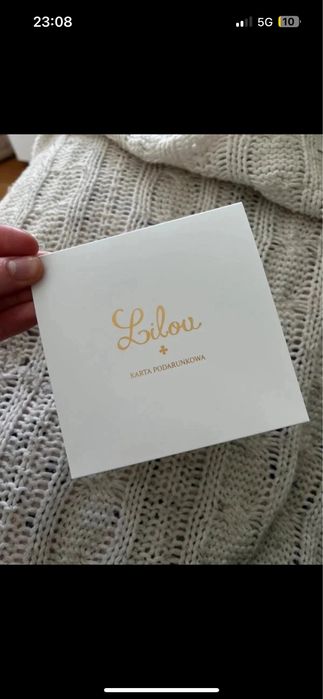 Karta podarunkowa do lilou