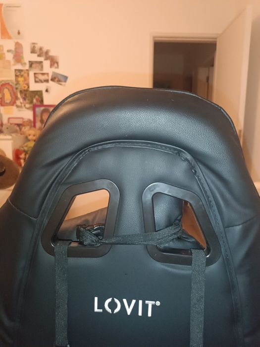 Cadeira Gaming  preta