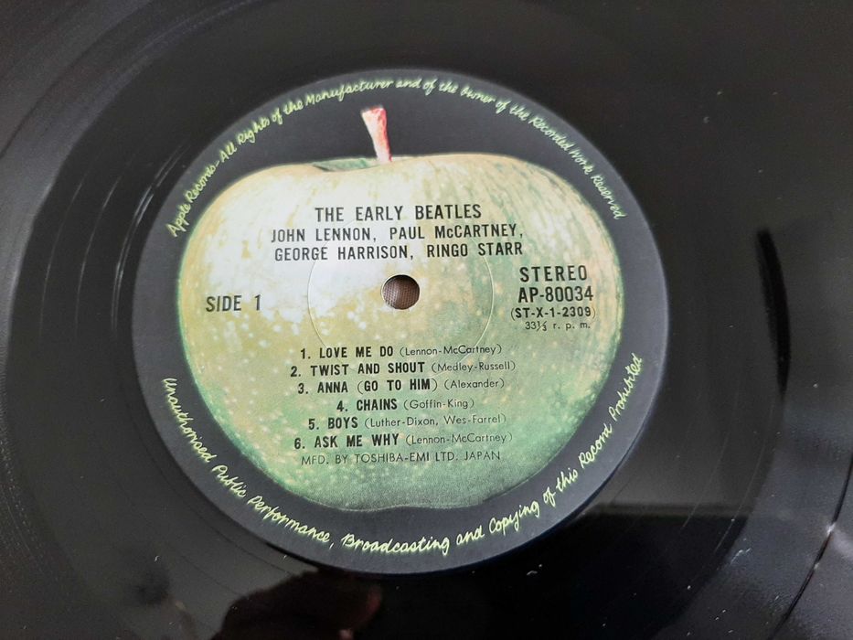 The Beatles - The Early Beatles - Japão - Vinil LP