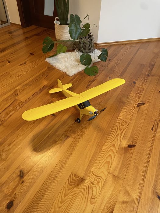 piper j3 cub samolot rc druk 3d