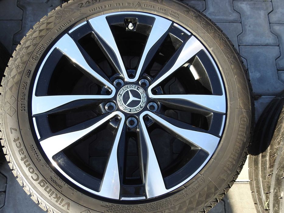 4x Alufelgi 17'' 5x112 et 49,5 8J Mercedes W206  j.nowe 22rok + TPMS