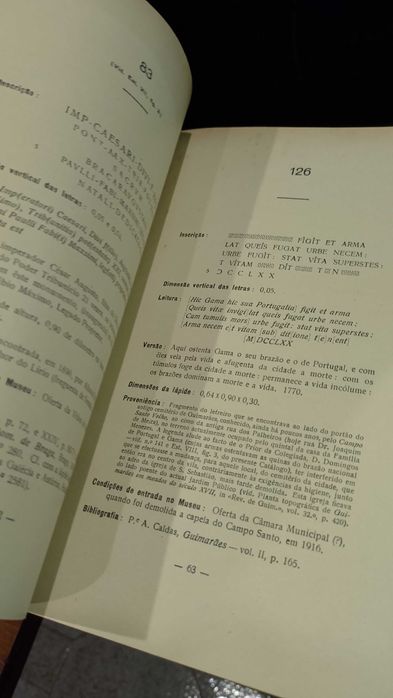 Catálogo do Museu Arqueologia Martins Sarmento 1935