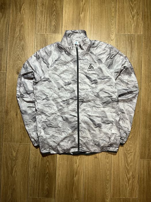 Легка вітровка-дощовик odlo для велоспорту, розмір m