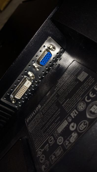 Монітор Philips 190C з VGA та DVI — робочий стан