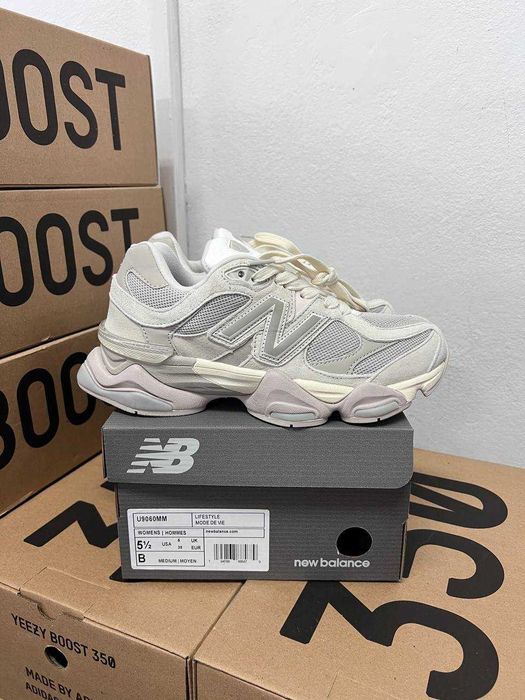 Кроссовки New Balance 9060 Beige / Нью Беленс 9060 бежевые 37 38 39