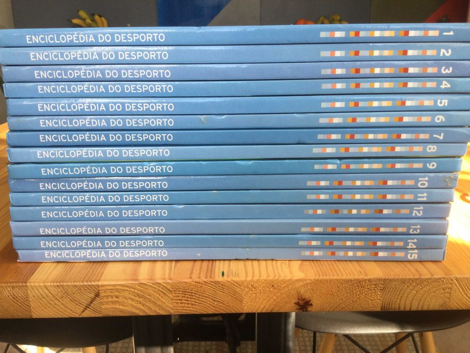 Enciclopédia do Desporto - 15 volumes