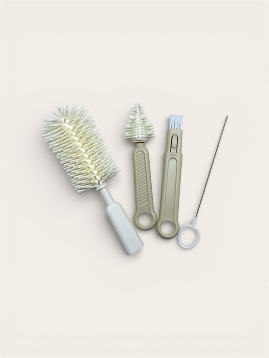 Набір сидіконових щіток для очищення дитячик пляшечок