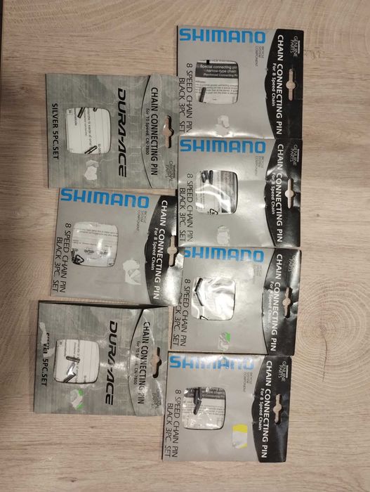 Piny do łańcuchów  Shimano- całość